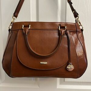 Brahmin Brown Leather Hand/Shoulder Bag